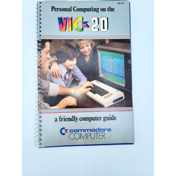 Vintage VIC 20 Commodore User-Friendly Computer Guide Commodore International - Picture 1 of 5
